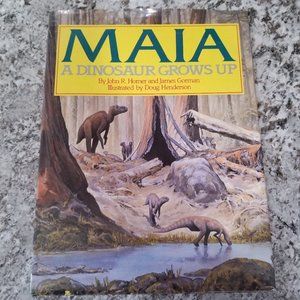 Maia A Dinosaur Grows Up Oversized Book